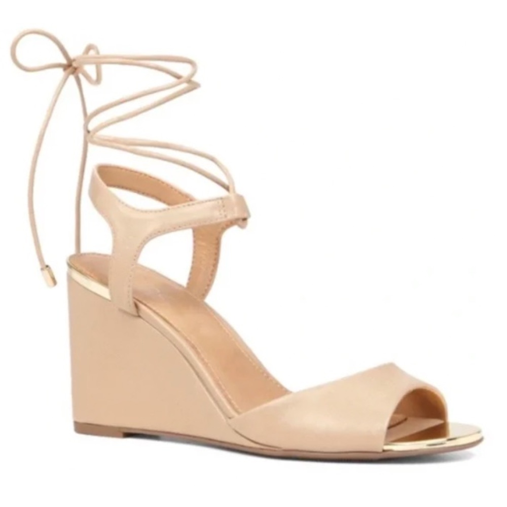 Aldo Frizell Tan Wedge Heel
